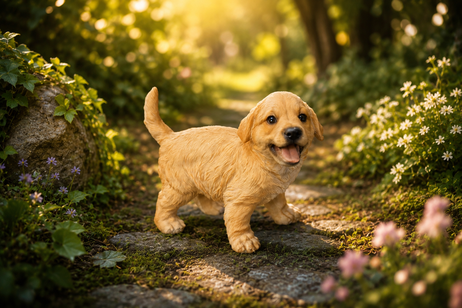 Labrador stående lille - sæt af 3