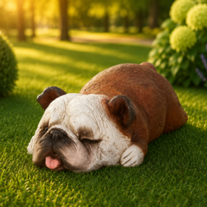 Bulldog sovende